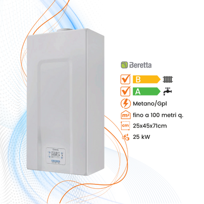 Caldaia Beretta Ciao At Low Nox 25Kw a Condensazione - Climaprime
