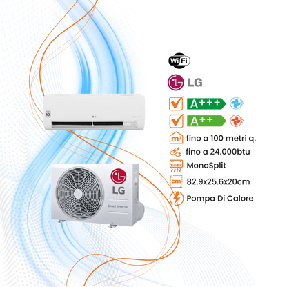 Climatizzatore LG Libero Smart Inverter R-32 WiFi - Climaprime