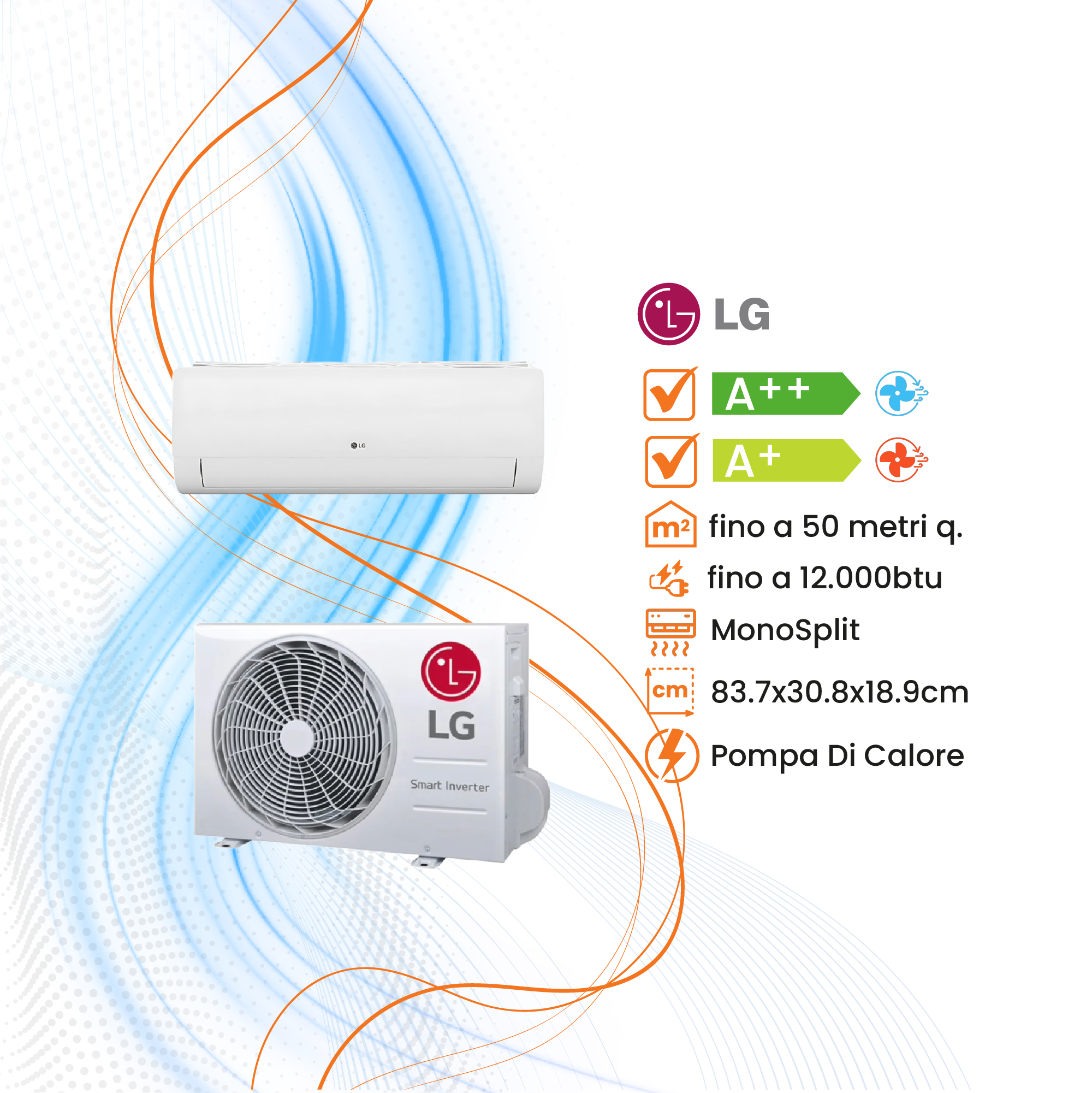 Climatizzatore LG Winner Inverter R-32 - Climaprime