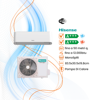 Climatizzatore Hisense Energy Pro Plus Inverter R-32 WiFi - Climaprime