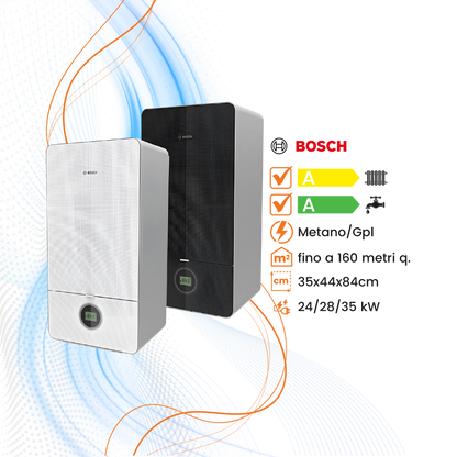 Caldaia Bosch Condens 7000I W a Condensazione - Climaprime