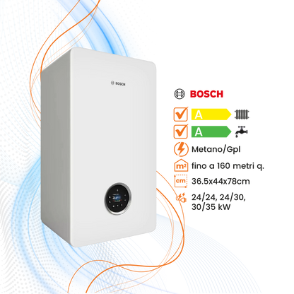 Caldaia Bosch Condens Gc5700i W a Condensazione - Climaprime