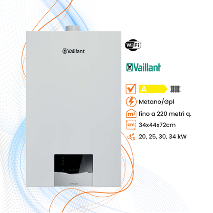 Caldaia Vaillant Ecotec Plus VM a Condensazione - Solo Riscaldamento - Climaprime