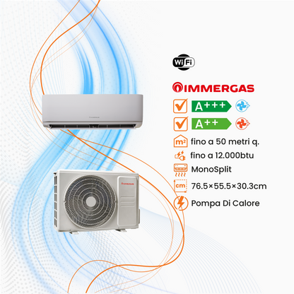 Climatizzatore Immergas Gotha Mono Inverter R-32 WiFi