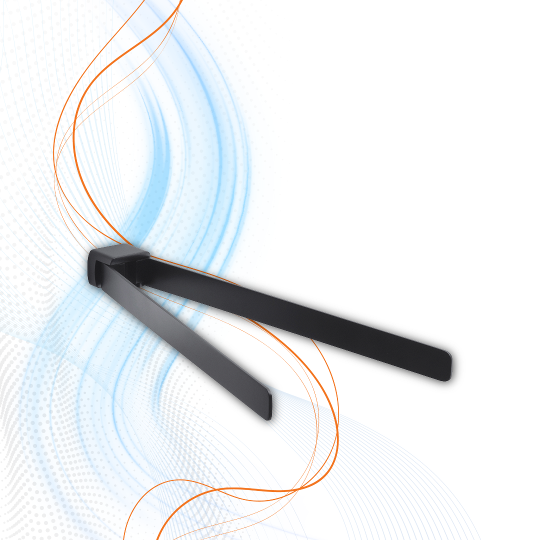 Porta Salviette A Snodo Gedy Serie Pirenei In Ottone Nero Matt