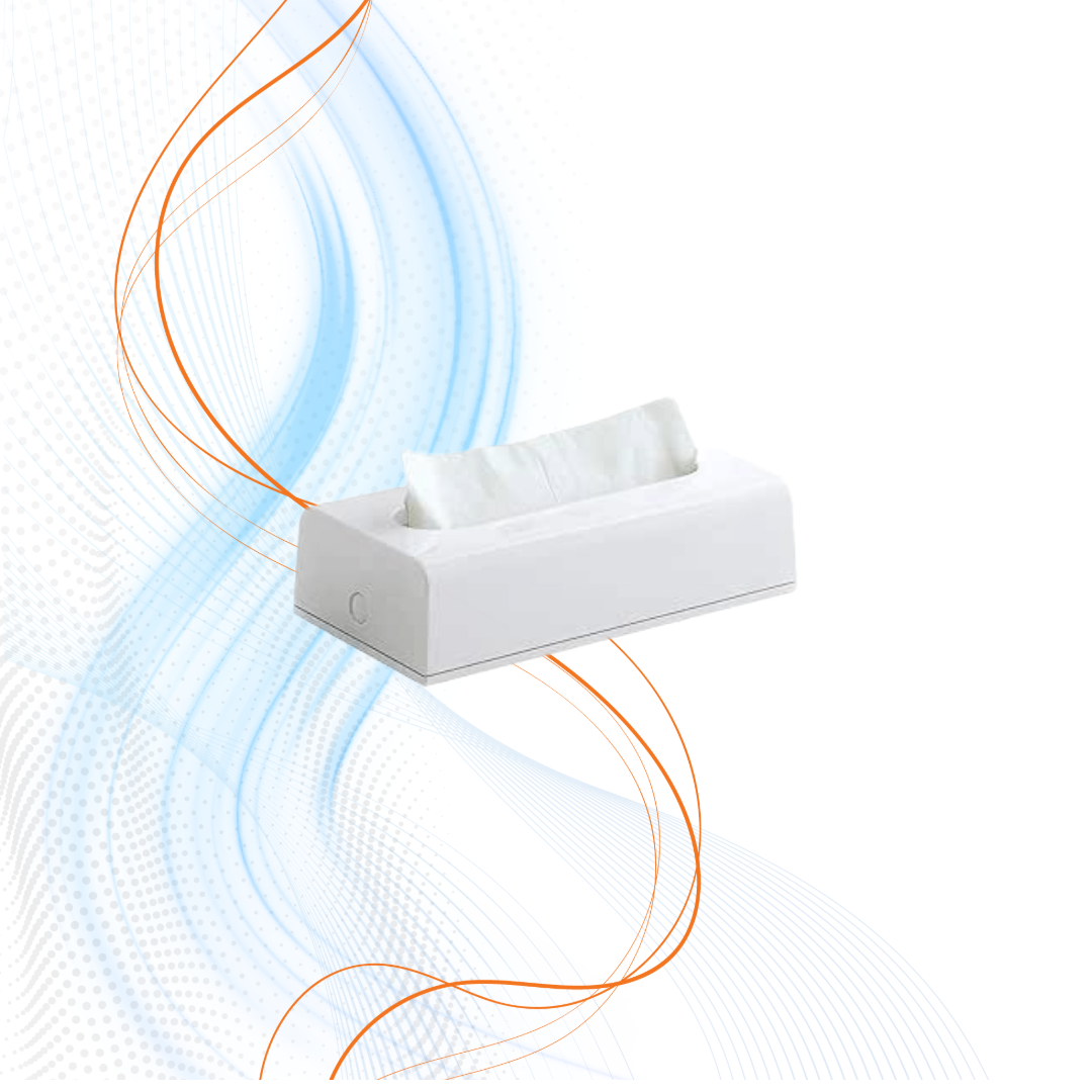 Portafazzoletti Gedy Bianco