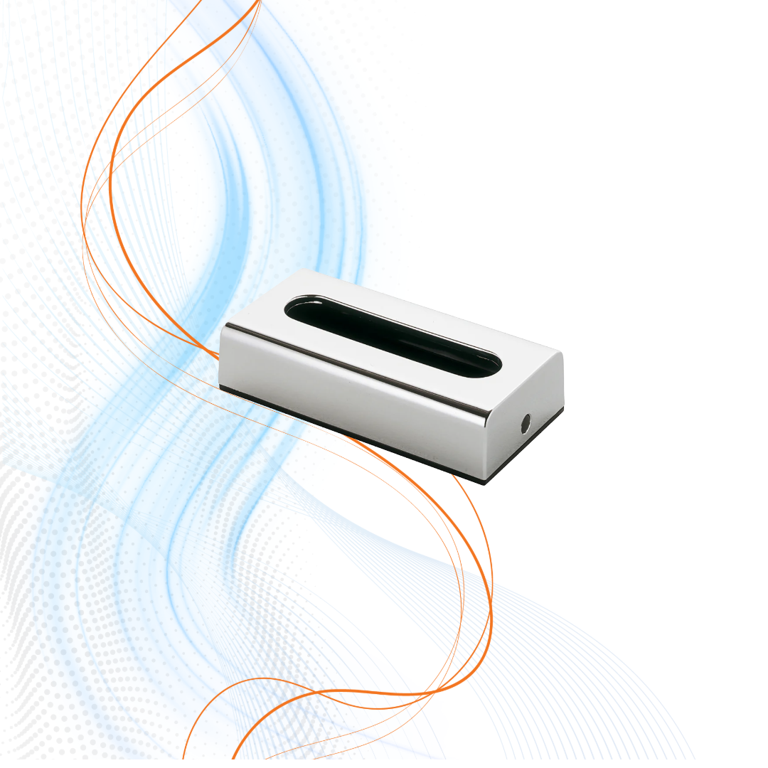 Portafazzoletti Gedy Cromato Lucido