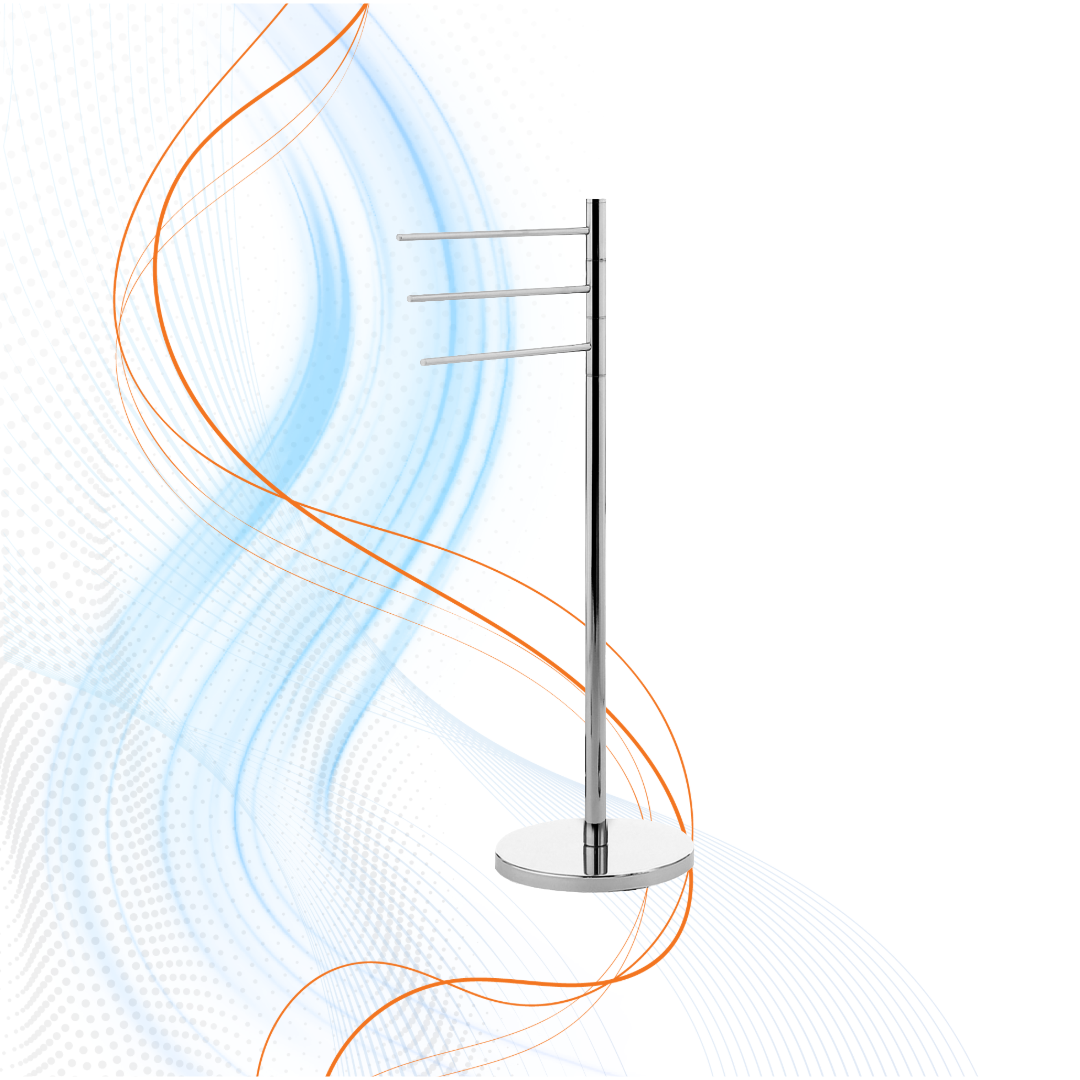 Piantana Portasciugamani Tracy Cromato Gedy