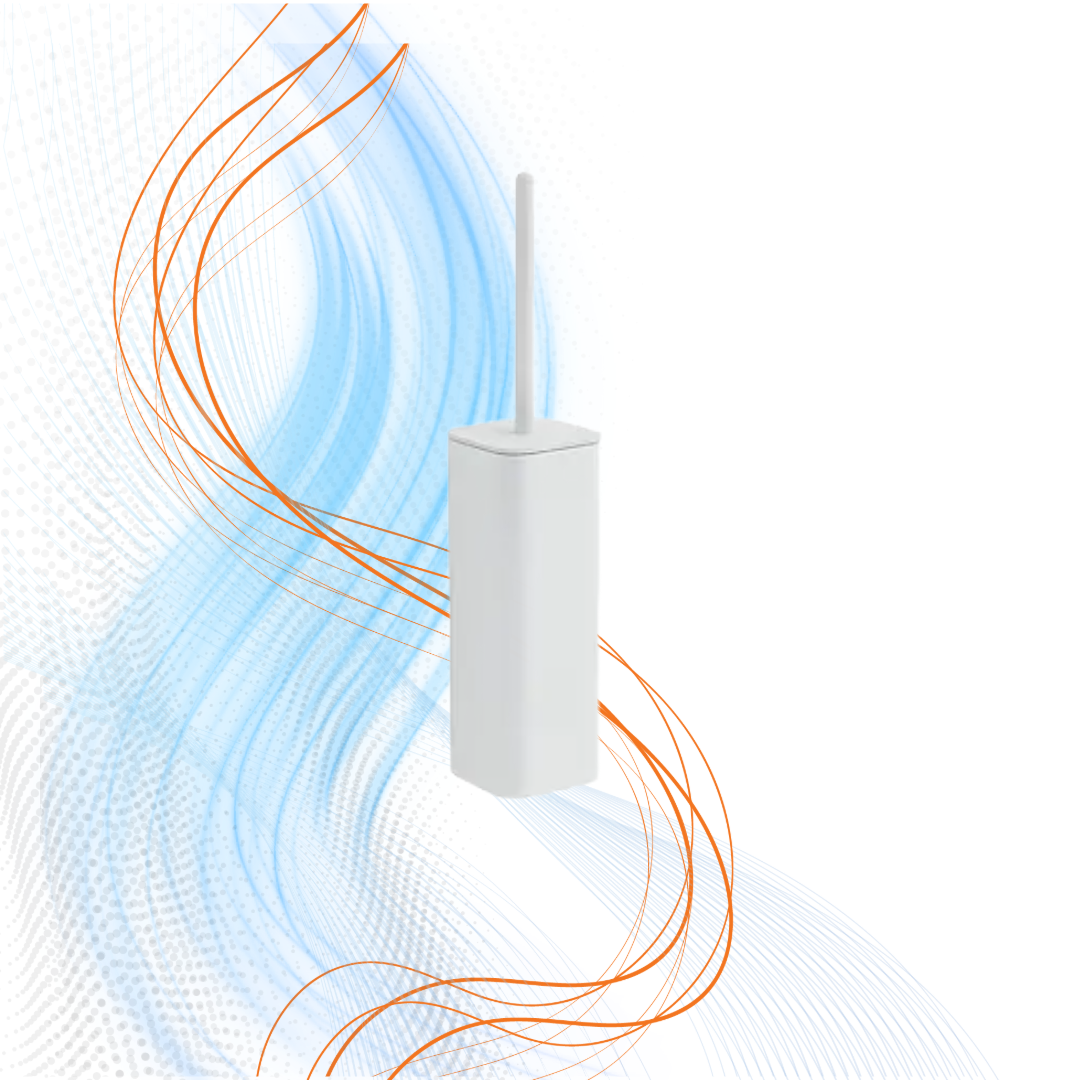 Scopino Wc Da Muro Outline Bianco Matt Gedy