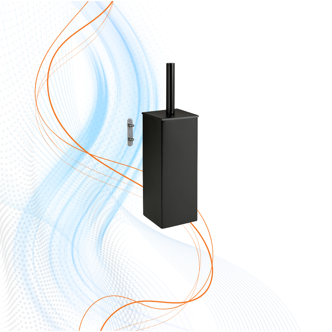 Scopino Wc Da Muro Outline Nero Matt Gedy