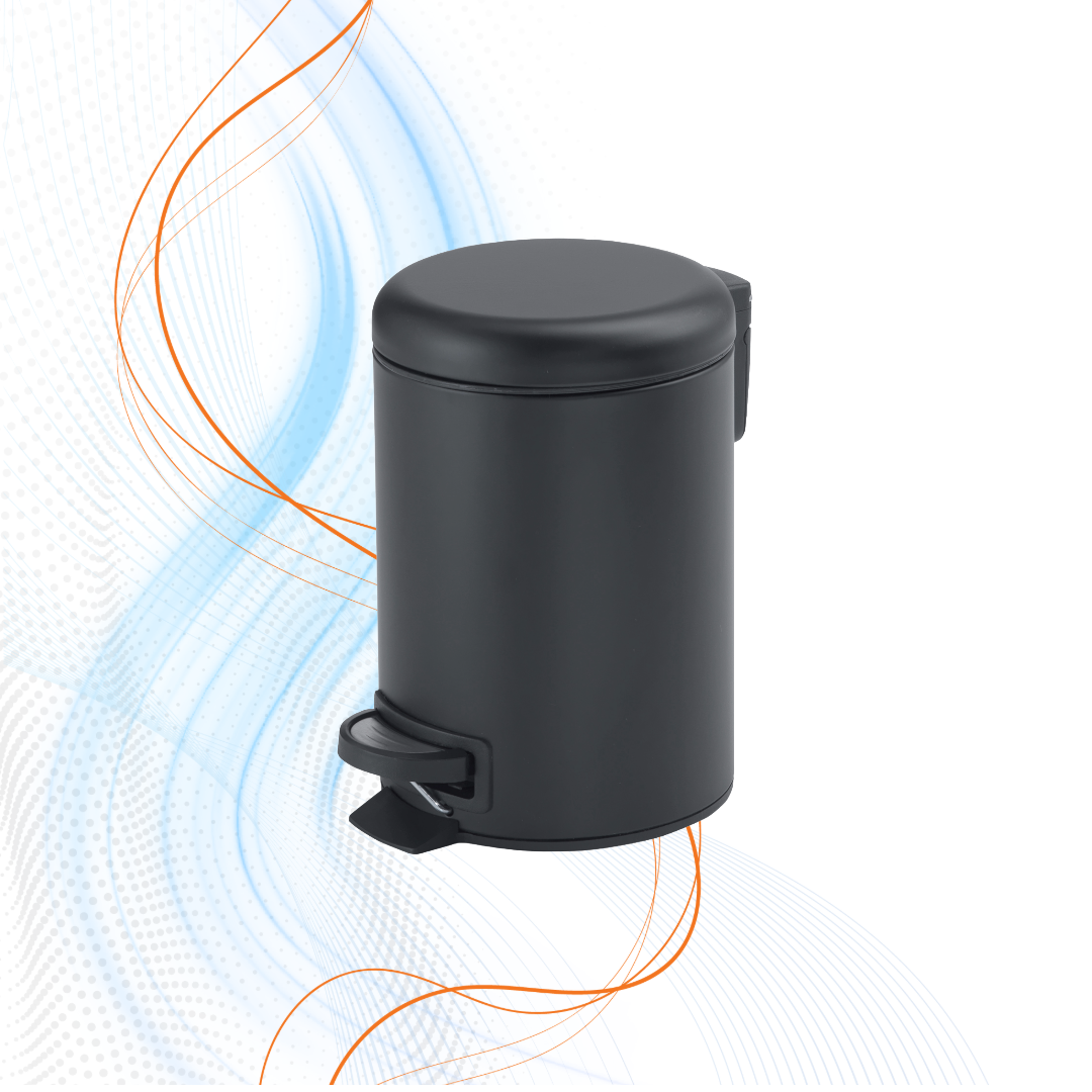 Portarifiuti Potty Nero Gedy