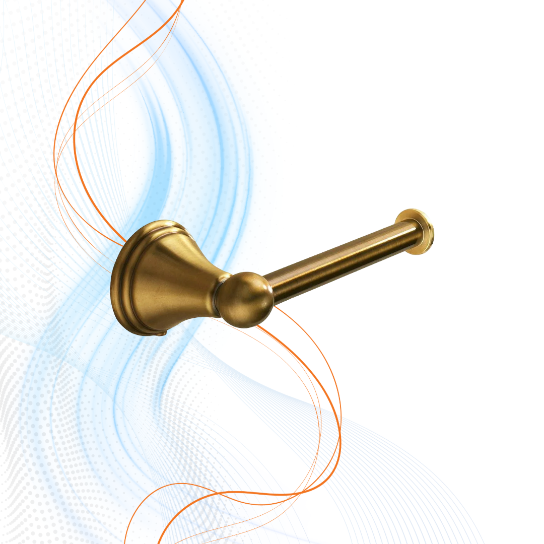 Porta Rotolo In Bronzo Gedy Acciaio Inox Cromall