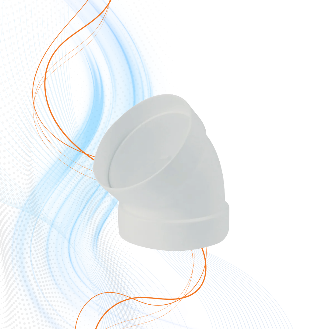 Gomito 45° Circolare Vecamco