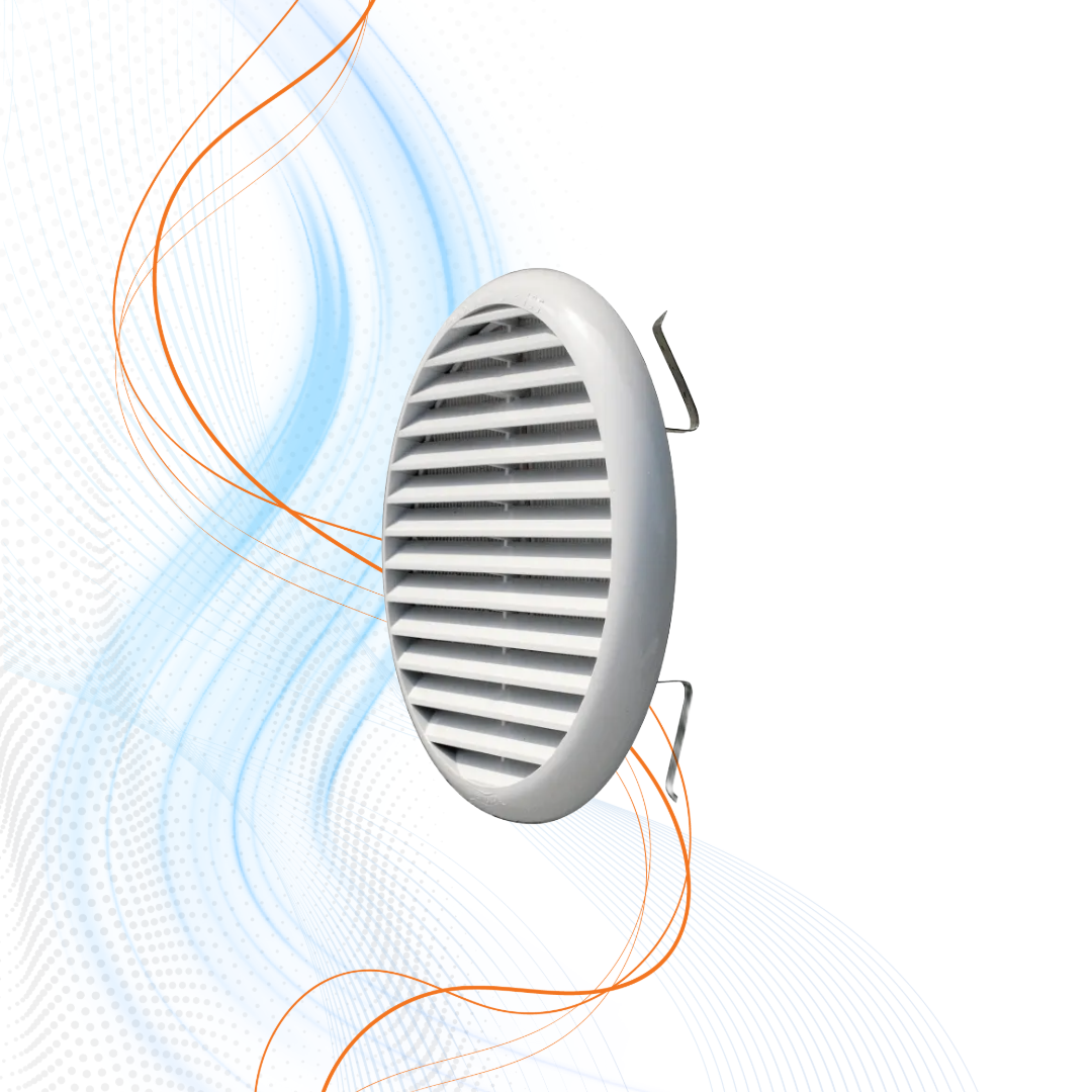 Griglia Bianca Tonda Ecoair Vecamco