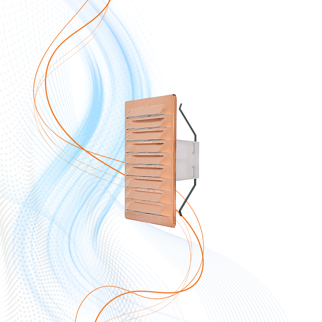 Griglia Rame Quadrata Con Molle E Rete Vecamco