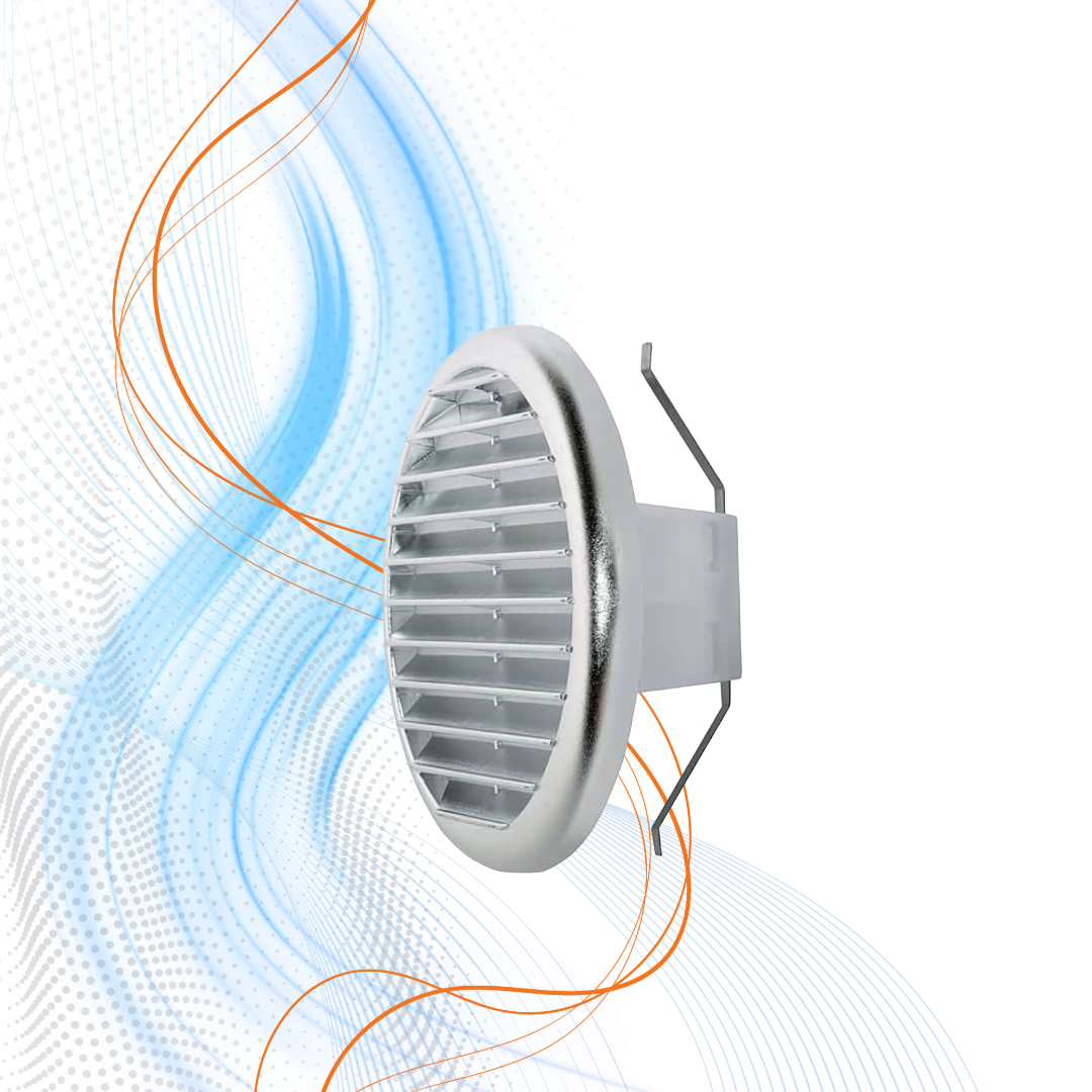 Griglia Tonda Con Molla E Rete Vecamco