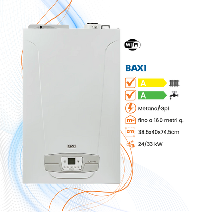 Caldaia Baxi Nuvola Duo-Tec+ a Condensazione - Climaprime
