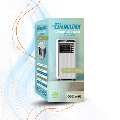Climatizzatore Portatile Dianclima Comfort Elite 9000 R290 - Pompa di Calore