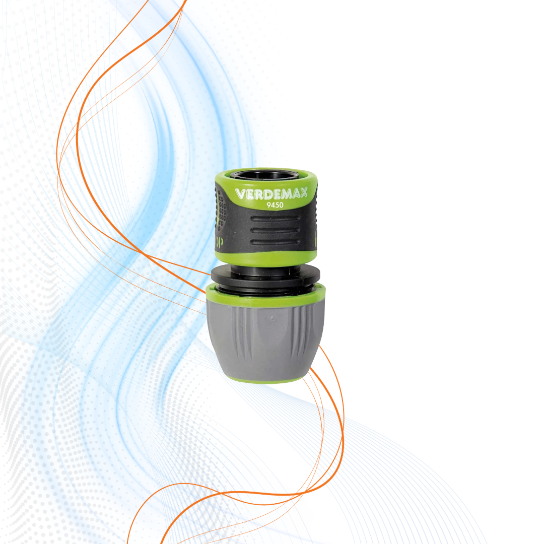 Raccordo Portagomma  1/2-5/8-3/4 Lock Verdemax Confezione 2pz