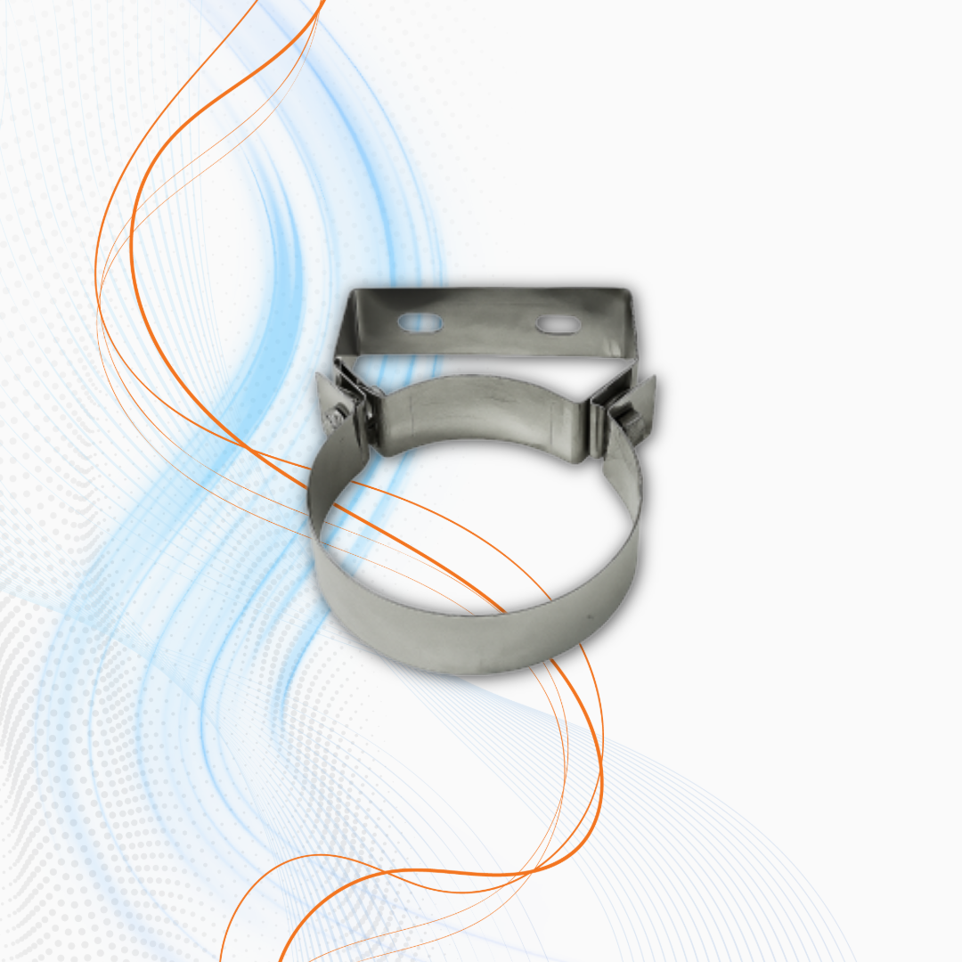 Fascetta A Parete Con Prolunga E Viti In PPH/Acciaio Evolution Wierer Per Caldaia A Condensazione