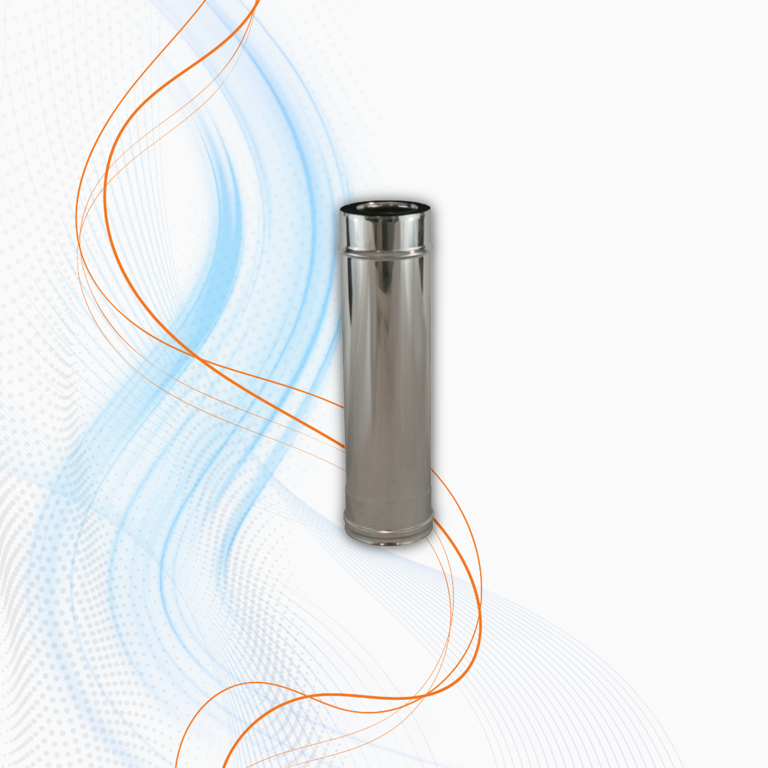 Tubo Coassiale In PPH/Acciaio Evolution Wierer Per Caldaia A Condensazione