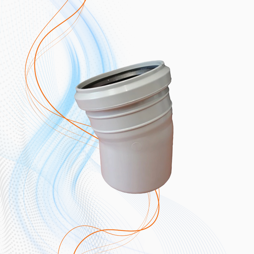 Curva 15° Canna Fumaria Polymaxacciai Per Caldaia A Condensazione