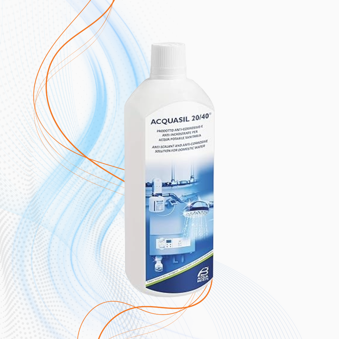 Soluzione Acquosa Acquabrevetti AcquaSIL 20/40 Di Polifosfati 1Kg