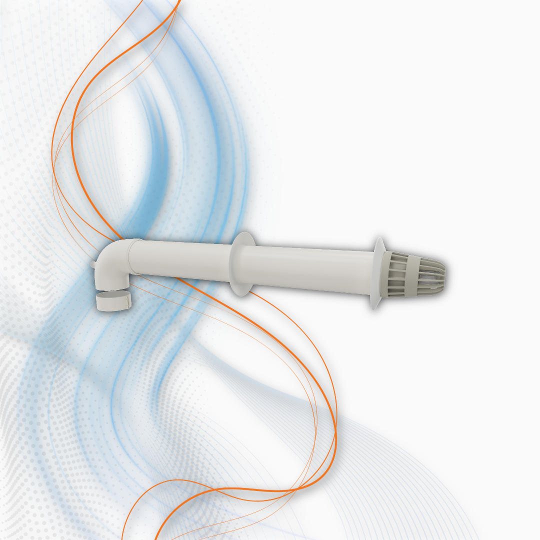 Kit Coassiale 60/100 In Alluminio Polymaxacciai Per Scaldacqua Baxi