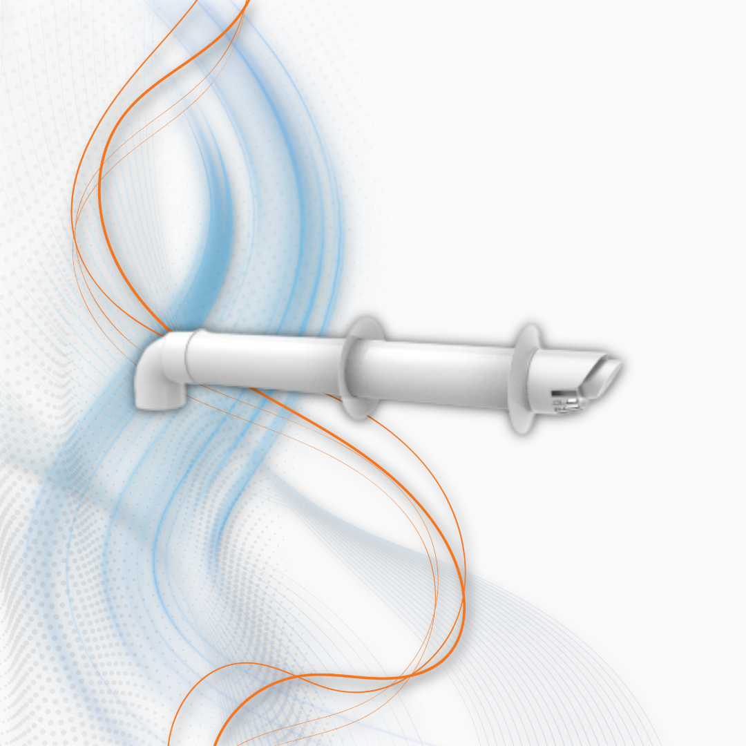 Kit Coassiale 60/100  Polymaxacciai Con Terminale Di Scarico Per Caldaia A Condensazione Baxi