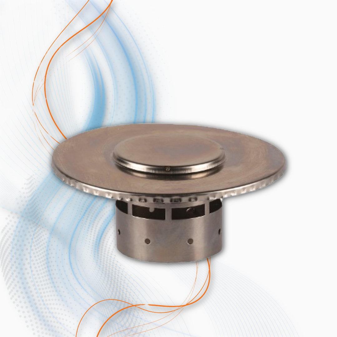 Terminale Di Scarico Fumi Verticale Inox Stabile Per Caldaia A Condensazione