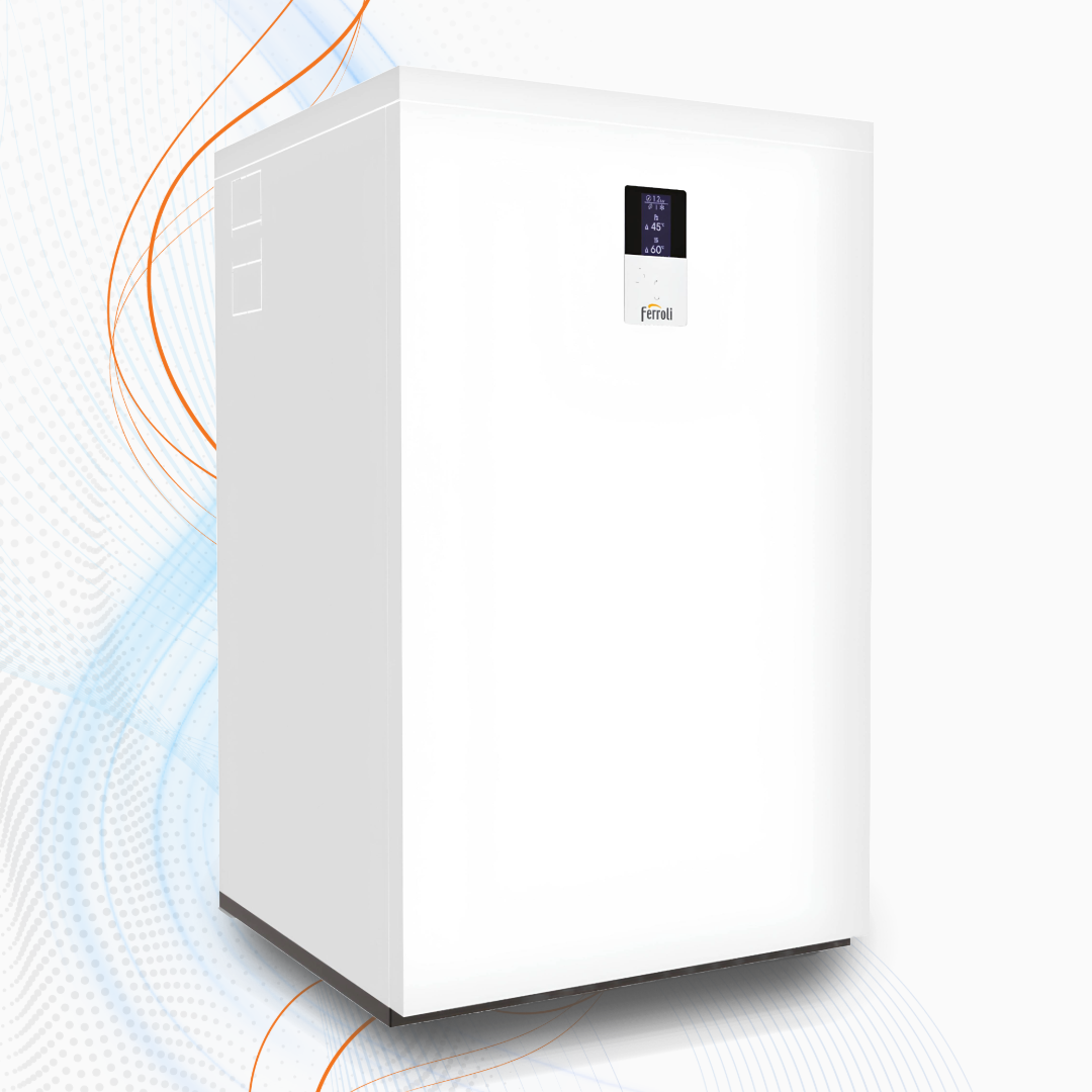 Caldaia Ferroli Bluehelix HiTech RRT B K 50 a Condensazione a Basamento - Bollitore