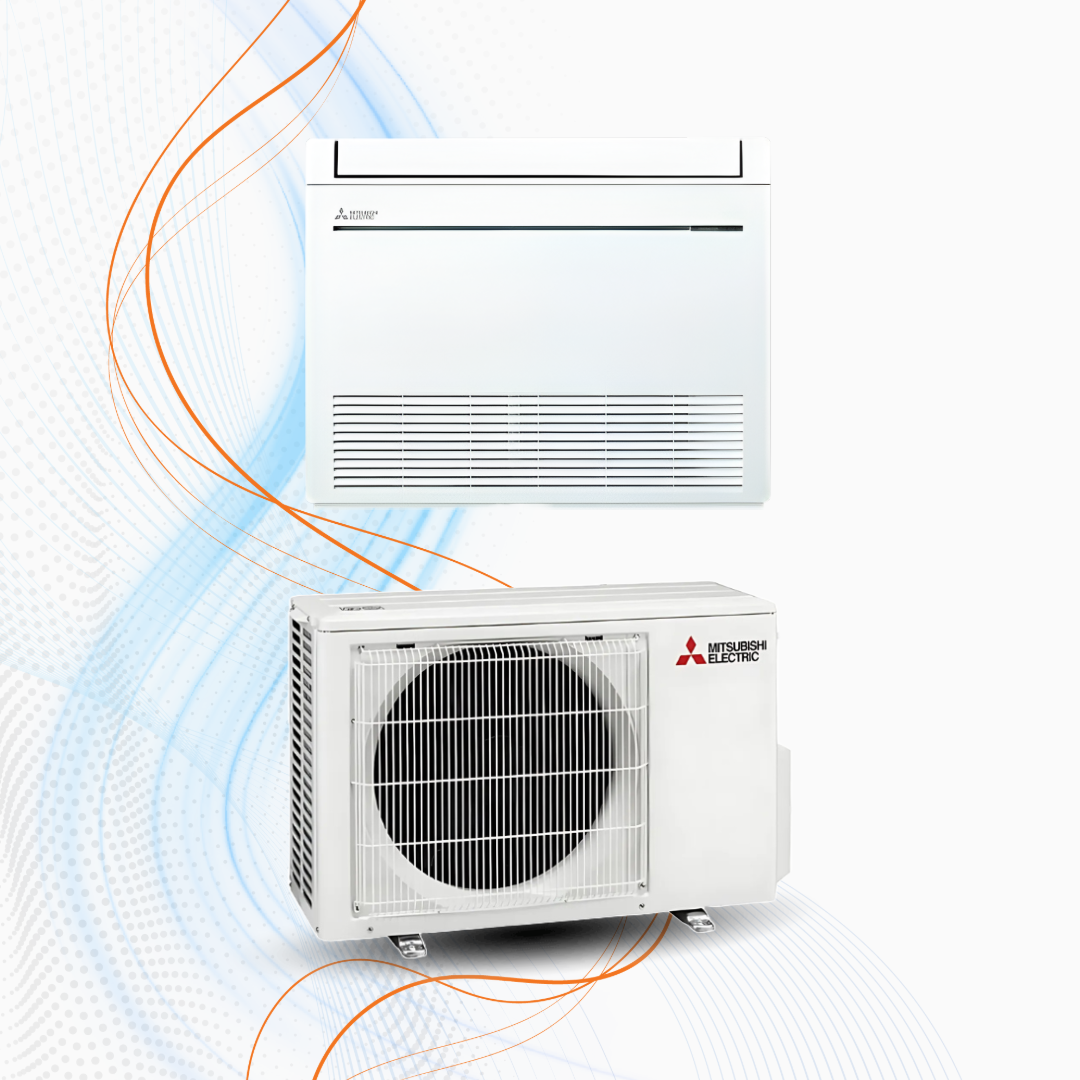 Climatizzatore Mitsubishi MFZ-KT a Pavimento Inverter R-32 WiFi