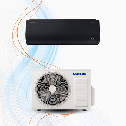 Climatizzatore Samsung WindFree Black Mono Inverter R-32 WiFi