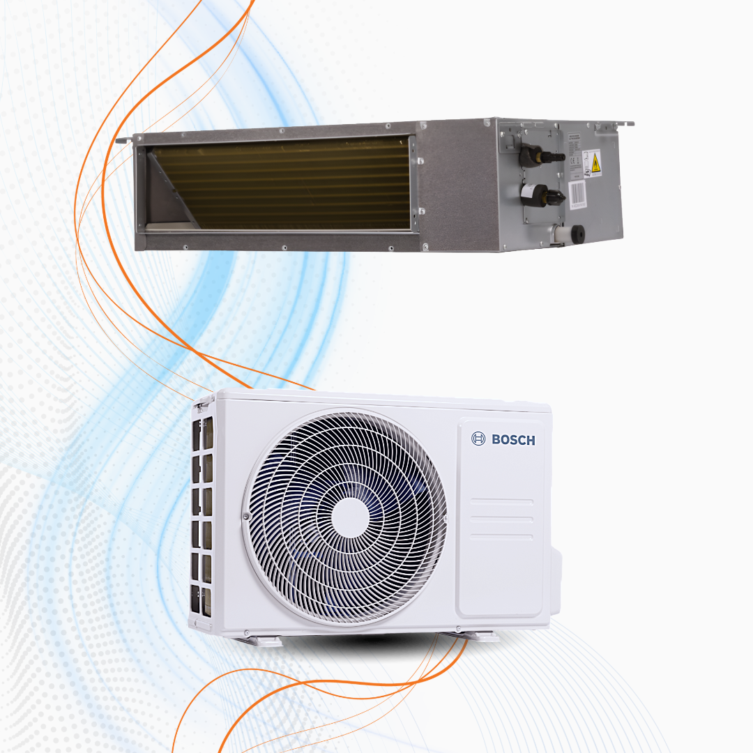 Climatizzatore Bosch Canalizzato Climate 5000i Mono Inverter R-32 WiFi
