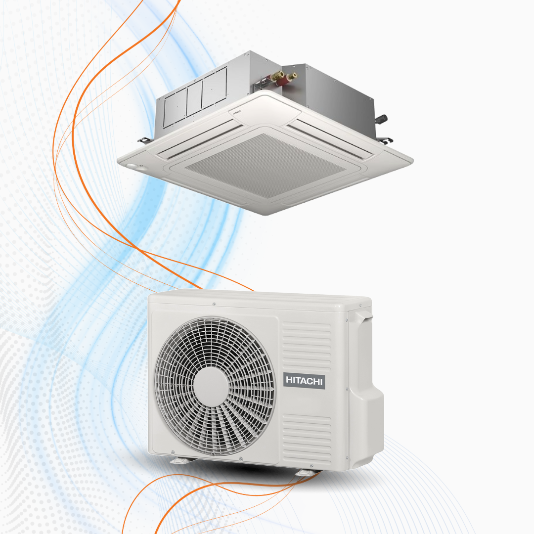 Climatizzatore Hitachi Cassetta 4 Vie Mono Inverter R-32 WiFi