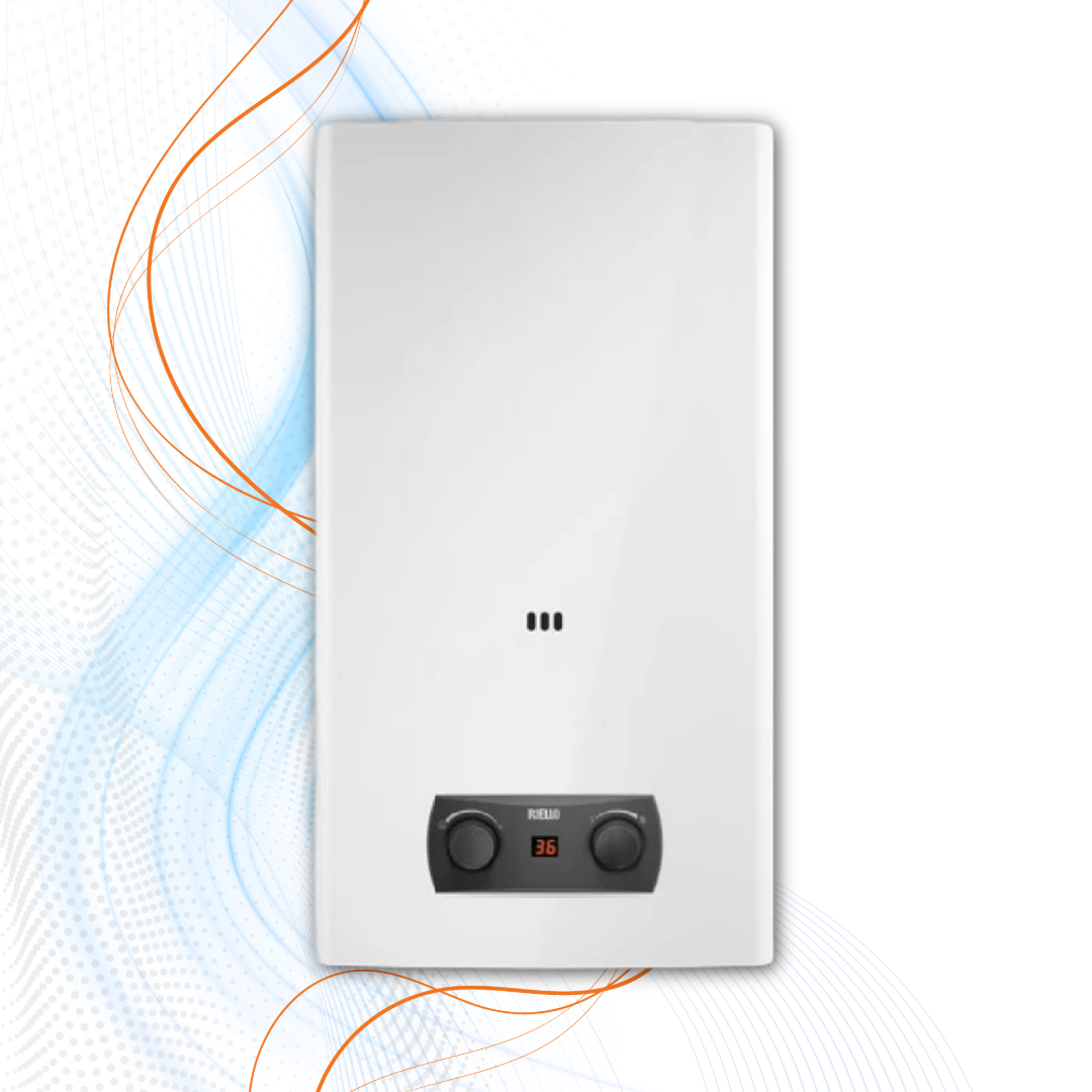 Scaldabagno Riello Acquafun2 LN P A Gas Camera Aperta