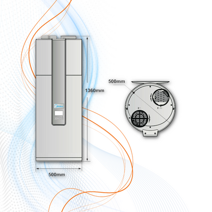 Scaldabagno A Pompa Di Calore Midea PDC Pensile