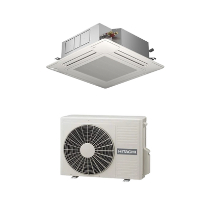Climatizzatore Hitachi Cassetta 4 Vie 60x60 Mono Inverter R-32 WiFi