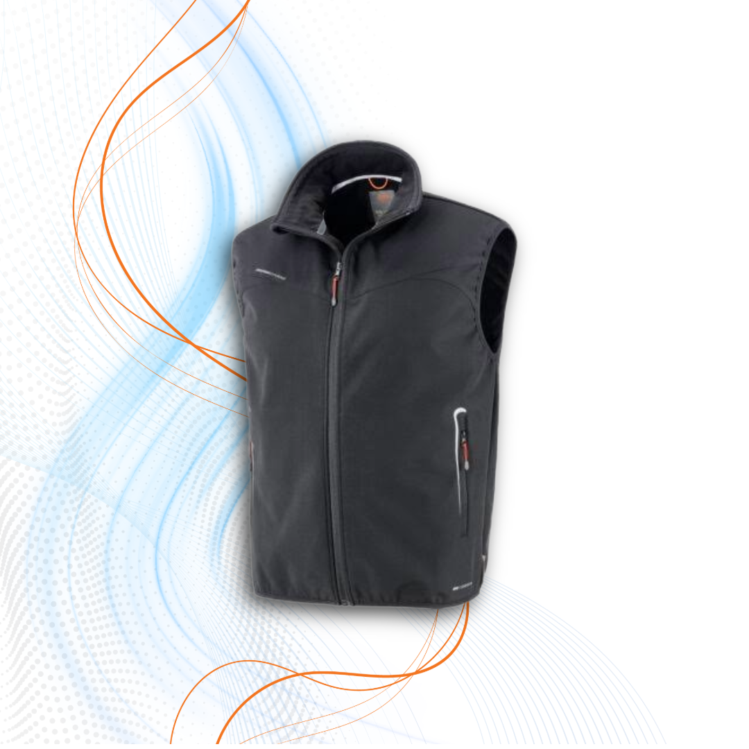 Gilet Invernale 2 Tasche Jackson Nero NERI