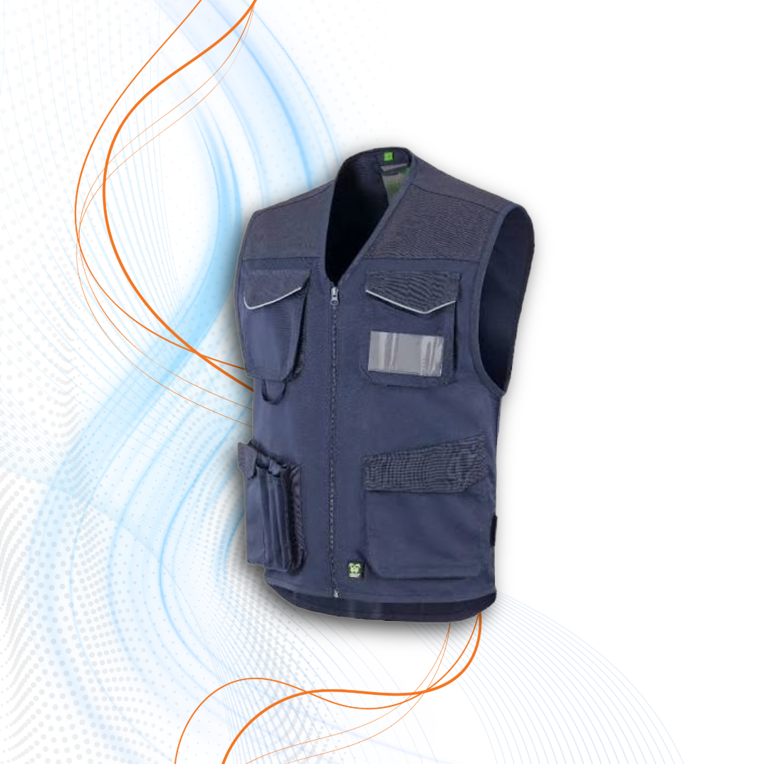 Gilet Multitasche Convoy Blu NERI