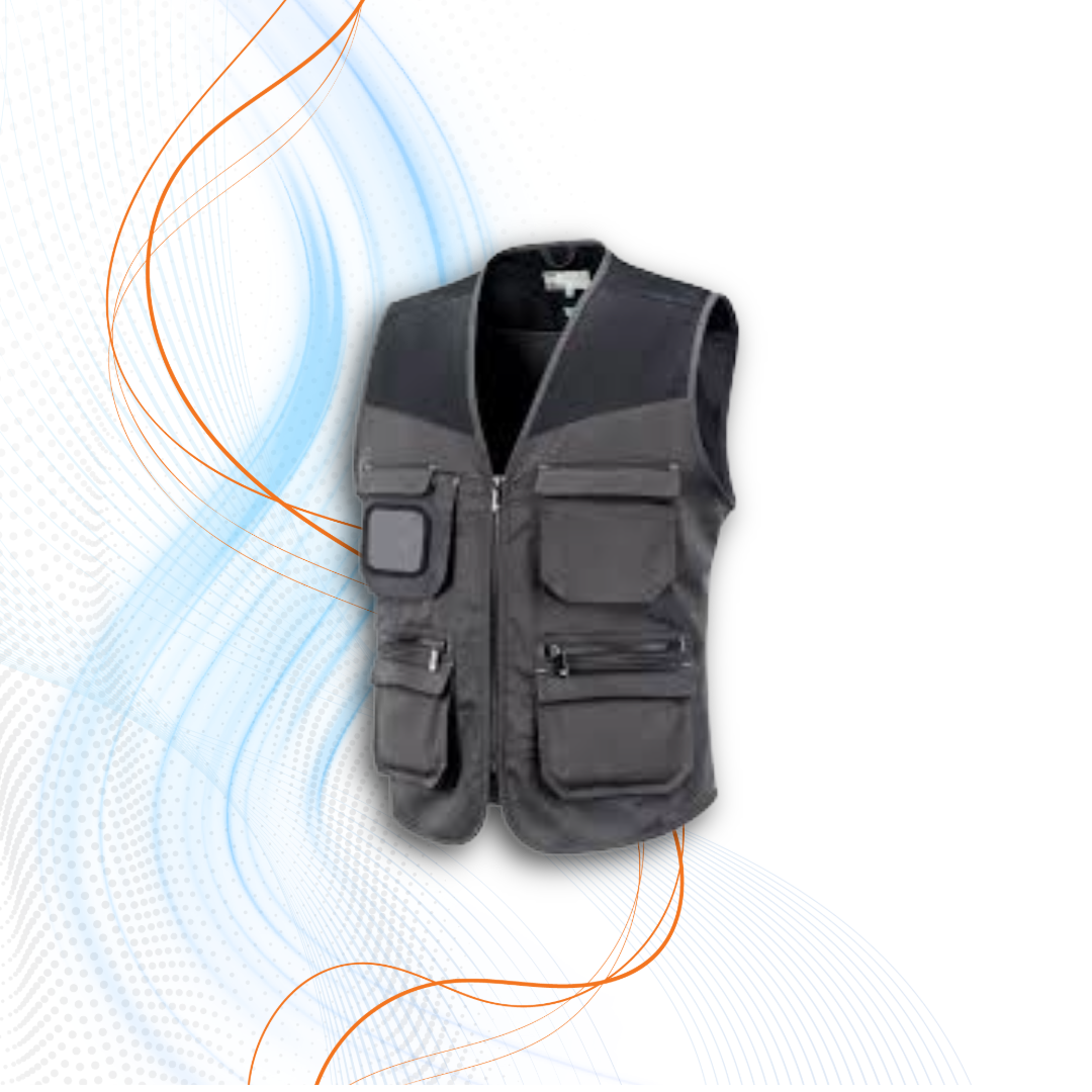 Gilet Multitasche Discovery Neri